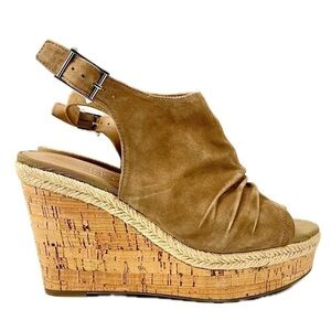 Franco Sarto Trellis Wedge Sandals - Size 7.5